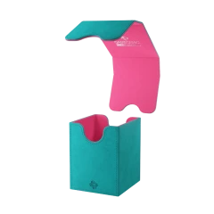 Gamegenic Deck Box: Squire 100+ XL Convertible (Teal/Pink)